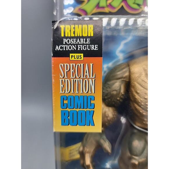 1996 McFarlane Spawn Series 1 Special Limited Edition Gold Tremor With Comic - Picture 5 of 14